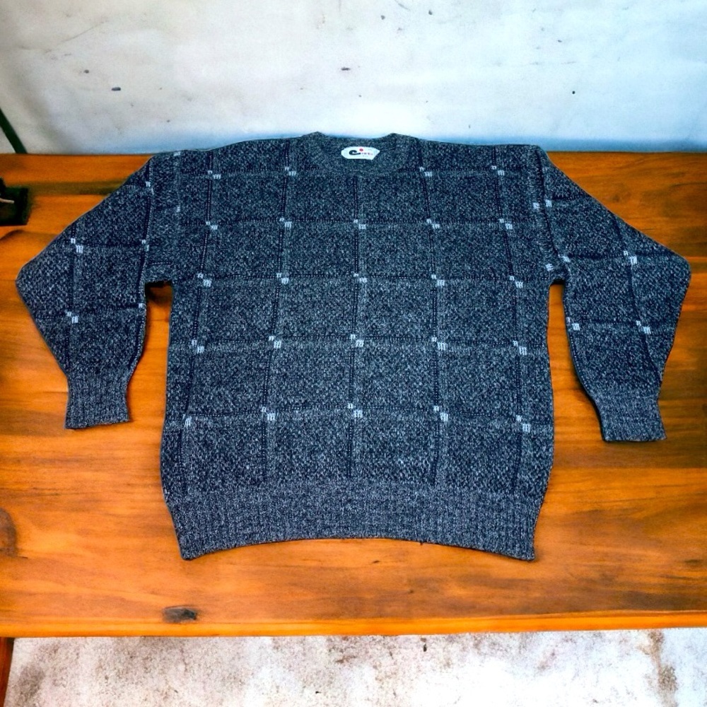 VTG ⭐️ COOPER MONSIER Men’s Knit Sweater- Large